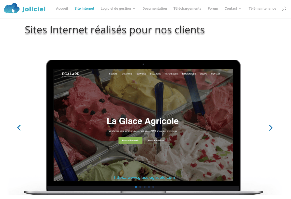 un site web